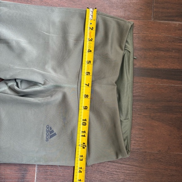 Adidas AeroReady Green And Black Leggings Size XS - Picture 4 of 12